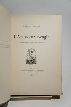 L'Accordeur aveugle. Illustrations de François Courboin.. PREVOST (Marcel), COURBOIN (François)