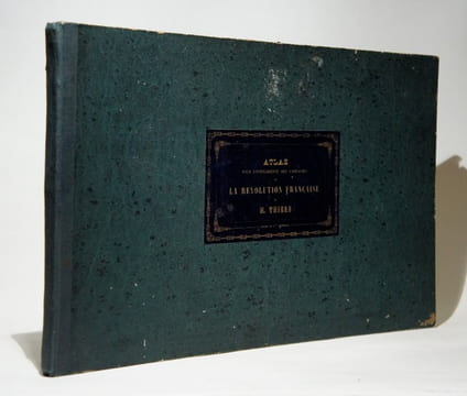 Atlas pour l'intelligence des campagnes de la Révolution française de M. Thiers. Dressé par Th. Duvotenay. - Gravé par Ch. Dyonnet.. THIERS, ...
