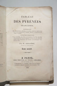 Tableau des Pyrénées françaises contenant une description complète de cette chaîne de montagnes accompagnée d'observations sur le caractère, les moeurs et les idiomes des peuples des Pyrénées; sur l'origine et les usages des Basques
