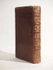Recueil de l'Académie des Belles Lettres de Montauban, concernant les ouvrages prononcés dans l'Assemblée publique de l'année 1743.. LAMOTHE, ...