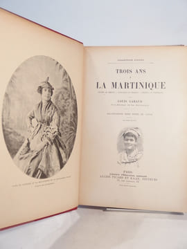 Trois ans à la Martinique. Etude de moeurs, paysages et croquis, profils et portraits. Illustrations hors-texte de Notor.. GARAUD (Louis), NOTOR