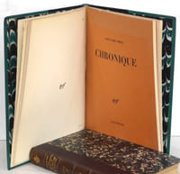 Oiseaux. [Et] Chroniques.