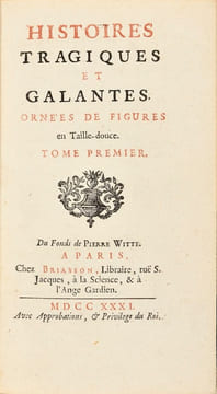 Histoires tragiques et galantes.. undefined