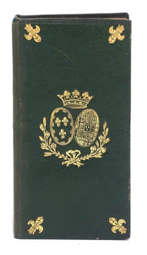 Calendrier de la cour pour l'année 1827, imprimé pour la famille royale et la maison de sa majesté.. [ALMANACH]. 