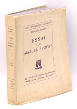 Essai sur Marcel Proust.. GABORY Georges.