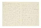 Lettre originale signée de Marcel Proust, sur quatre pages manuscrites. . PROUST Marcel.
