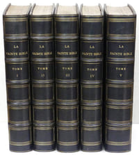 La Sainte Bible, d'après le latin de la Vulgate et les meilleurs traductions autorisées par l'Eglise avec de nombreuses notes explicatives par M. L'Abbé Delaunay.