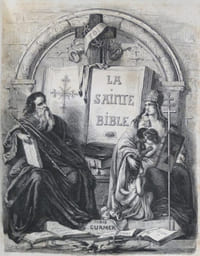 La Sainte Bible, d'après le latin de la Vulgate et les meilleurs traductions autorisées par l'Eglise avec de nombreuses notes explicatives par M. L'Abbé Delaunay.
