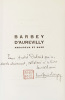 Barbey d’Aurevilly, amoureux et dupe.. DOYON René-Louis.