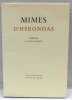 Mimes d'Hérondas. Traduits en langage populaire par Jacques Dyssord.. HÉRONDAS & RIM Carlo (Jean Marius Richard, dit). 