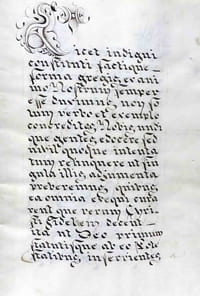 Constitution apostolique manuscrite du pape Pie IX, Rome, mars 1863, concernant le Venezuela.