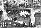 Nantes-la-grise, ses vingt-huit ponts.. GRANDJOUAN Jules Félix. 