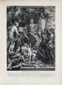 La Gallerie du Palais du Luxembourg peinte par Rubens.