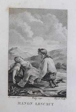 Histoire de Manon Lescaut et du chevalier Des Grieux précédée d’une préface par Alexandre Dumas fils.. PRÉVOST (Antoine François Prévost d'Exiles, dit ...