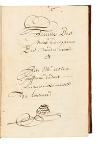 Traitté des noces et des peines des secondes noces, par Mr Astruc, professeur du droit françois à l’université de Toulouze.  Suivi de: Traité des servitudes par Mr Astruc, proff.eur à l’université de Toulouze.