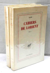 Cahiers de Lorient.