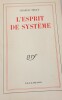 L'esprit de système.. Charles Péguy