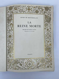 La Reine morte. Drame en trois actes. Illustrations de Victor Stuyvaert. 