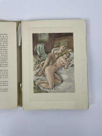 Le diable au corps, illustrations en couleurs de Suzanne Ballivet, gravées à la pointe sèche par F. Nourisson. 